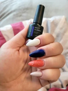 Флуоресцентний гель лак MEET ACROSS - яскравий стиль для вашого манікюру photo review