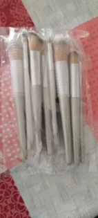 Косметичні Щітки Champagne Gold - Професійний Набір для Макіяжу photo review