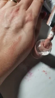 Lip Oil для об'єму губ - QIBEST Crystal Jelly Lip Gloss photo review