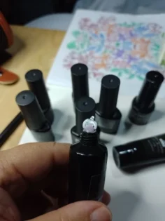 Гель-лак MEET ACROSS: Яскравий Aurora Top Coat для манікюру photo review