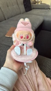 Безпечне сидіння для ляльок: Labubu Carseat для стильного інтер'єру photo review