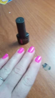 Флуоресцентний гель лак MEET ACROSS - яскравий стиль для вашого манікюру photo review
