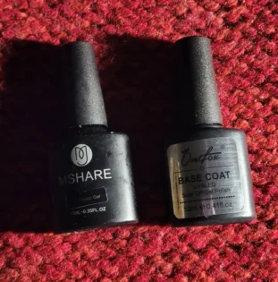 Гель-лак для нігтів 12ml - топ та база без змивання photo review