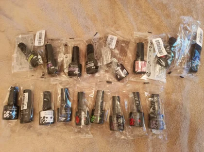 Гель для нігтів LILYCUTE: Темно-пурпурний гель лак для манікюру photo review