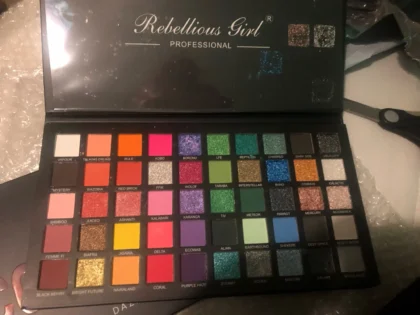 50Color Eye Shadow Palette - Яскрава палітра тіней для очей photo review