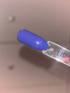 Гель лак UR SUGAR 7.5ml - матовий синій фіолетовий для манікюру photo review