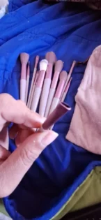 Макіяжні Щітки: 13PCS Портативний Набір для Ідеального Макіяжу photo review