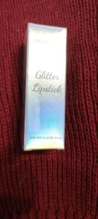 Гліттерна губна помада з термозміною кольору - яскраве і зволожене покриття photo review