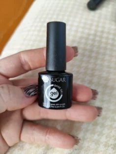 Магнітний гель лак UR SUGAR - Червоний блискучий колір для зимового манікюру photo review