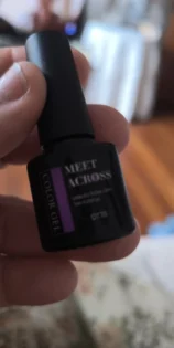 Флуоресцентний гель лак MEET ACROSS - яскравий стиль для вашого манікюру photo review