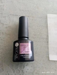 Гель лак UR SUGAR - яскравий манікюр з блискітками photo review