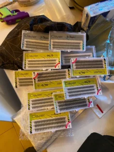 Eyelash Makeup: Clavier DU2O-ITS 20D для Подвійного Обсягу photo review