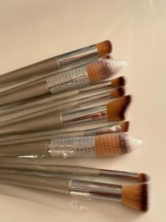 Косметичні Щітки Champagne Gold - Професійний Набір для Макіяжу photo review