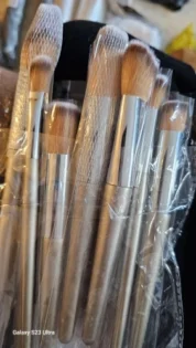 Косметичні Щітки Champagne Gold - Професійний Набір для Макіяжу photo review