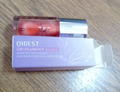Lip Oil для об'єму губ - QIBEST Crystal Jelly Lip Gloss photo review