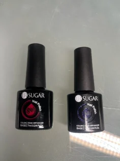 UR SUGAR Гель лак Matte Klein Blue - стиль для осені та зими photo review