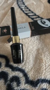 Водостійкий чорний рідкий підводка для очей - Довготривалий ефект photo review