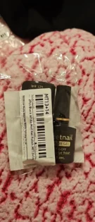 Нігтьовий гель лак чорний білий - 2Pcs Nail Gel Polish Set photo review