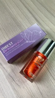 Lip Oil для об'єму губ - QIBEST Crystal Jelly Lip Gloss photo review