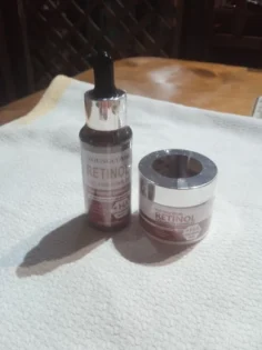 Ретиноловий Крем та Сироватка з Коллагеном і Вітаміном E photo review