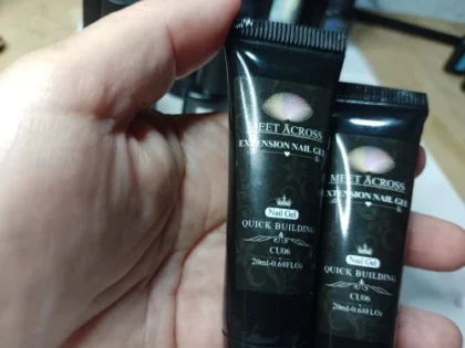 Гель-лак MEET ACROSS: Яскравий Aurora Top Coat для манікюру photo review