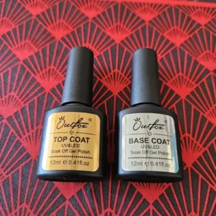 Гель-лак для нігтів 12ml - топ та база без змивання photo review