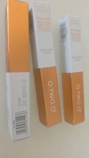 Обʼємна туш для вій O.TWO.O 3D — подовжуюча, чорна, водостійка, для ефекту нарощених вій photo review