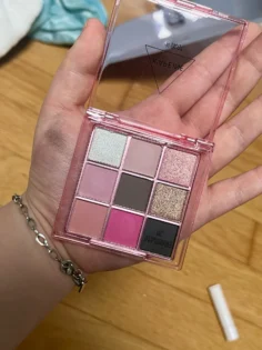 9 кольорова палітра тіней для очей - Темний панк стиль photo review