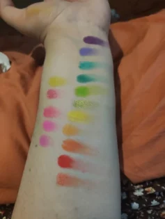 Купити Rainbow Color Shadow Palette - Яскраві Відтінки для Професійного Макіяжу photo review