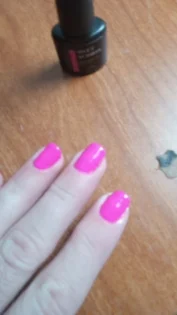 Флуоресцентний гель лак MEET ACROSS - яскравий стиль для вашого манікюру photo review