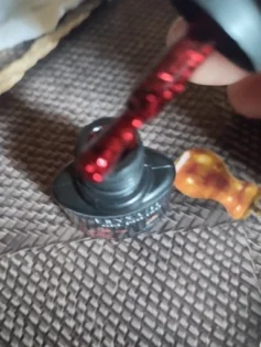 Гель лак LILYCUTE Dark Red Glitter - Яскравий манікюр на осінь photo review