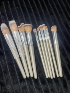 Косметичні Щітки Champagne Gold - Професійний Набір для Макіяжу photo review