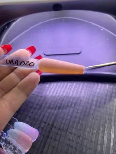 Гель лак UR SUGAR 15ml - ніжно-рожевий та яскравий манікюр photo review