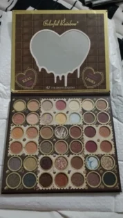 42 Colors Rainbow Eyeshadow Palette - Яскраві тіні для повік photo review