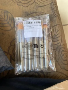 Косметичні Щітки Champagne Gold - Професійний Набір для Макіяжу photo review