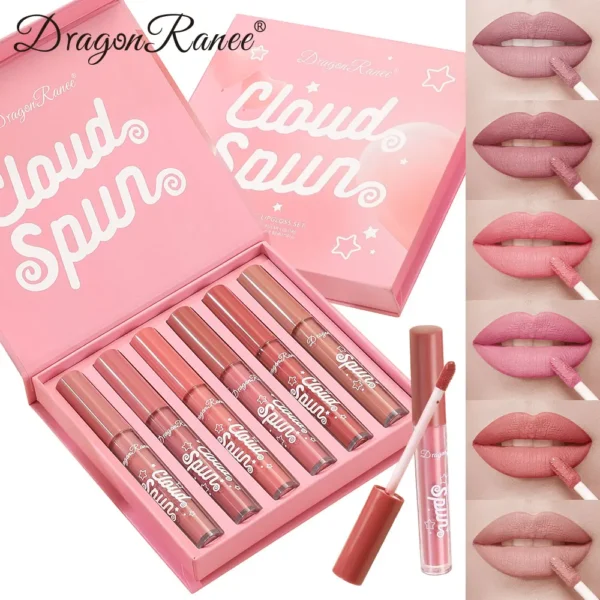 Матова губна помада - 6-ка глянцевих наборів для ідеальних губ