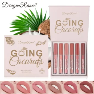 Ліпглос Six Lip Gloss Set - Водостійкий та матовий