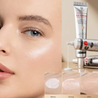 Крем для обличчя White Foundation Makeup: Висока покриття та водостійкість