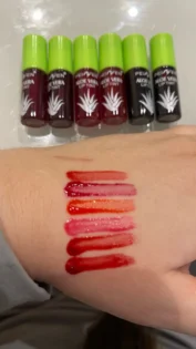 Глітерний блискучий бальзам для губ – 6 кольорів для яскравого вигляду photo review