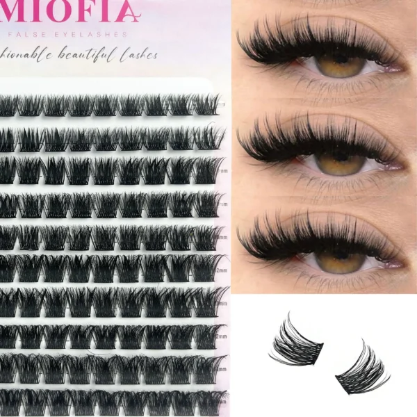 120 Cluster Individual Lashes: Довершені вії для вашого образу