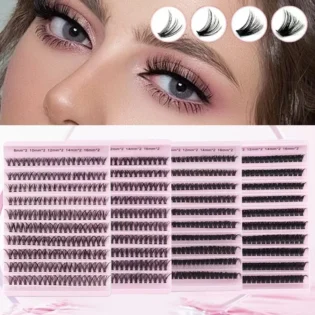 Індивідуальні нарощування вій 8-16мм - Природний вигляд