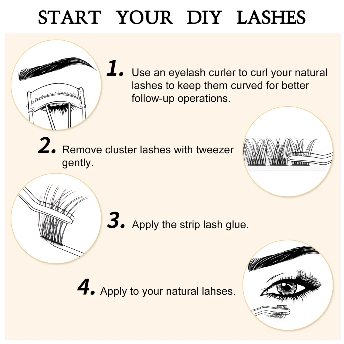 Natural Clusters Eyelash – Ваш ідеальний вибір для об'ємних вій - Зображення 5