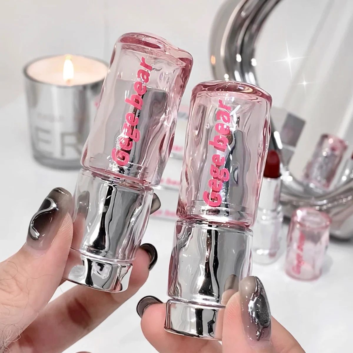 Геже ведмедик: Легкий і прозорий глянцевий блиск для губ - Зображення 5