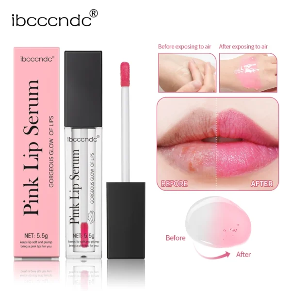 Natural Pink Serum - Відновлення губ та зняття темного кольору