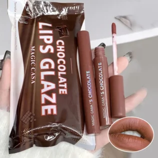 Chocolate five lip glaze set - яскраві відтінки для студенток