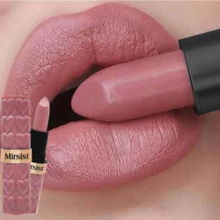 Губна помада Silky Matte Velvet Nude Peach: Водостійка та Невимушена
