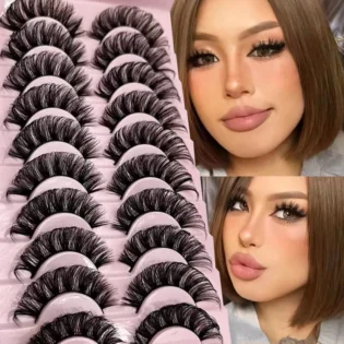 Мінк війки для макіяжу: Dramatic 25mm 3D Mink Eyelashes