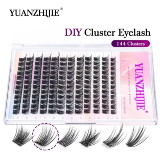 Проникаючі Накладні Ресниці YUANZHIJIE - DIY 144 Cluster Lashes