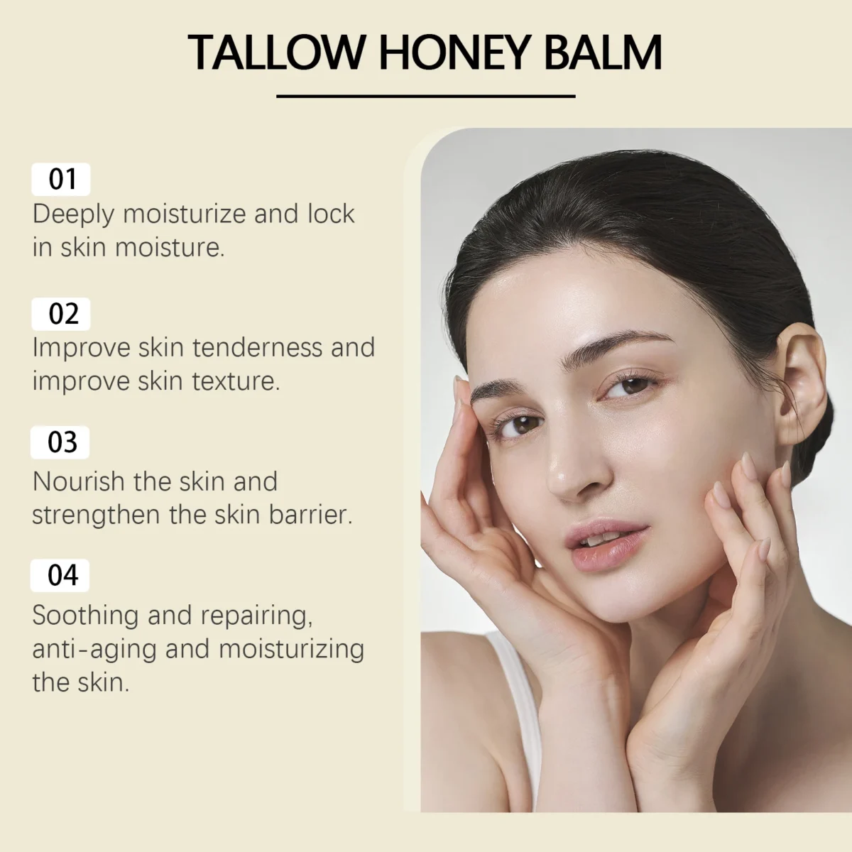 Whipped Beef Tallow Moisturizer для здорової і сяючої шкіри - Image 4