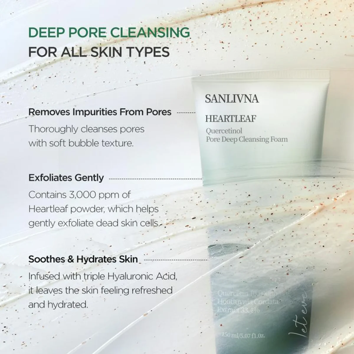 Heartleaf Quercetin: Глибоке очищення пор з чудовим зволоженням - Зображення 4